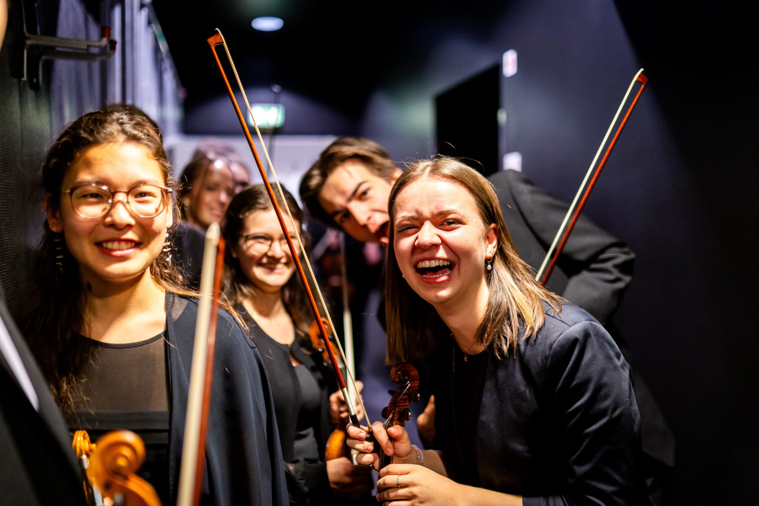 Das JSO erarbeitet im Schullandheim Pottenstein unter Anleitung des Dirigenten Till Fabian Weser ein anspruchsvolles Konzertprogramm. (Foto: Frank Wunderatsch)